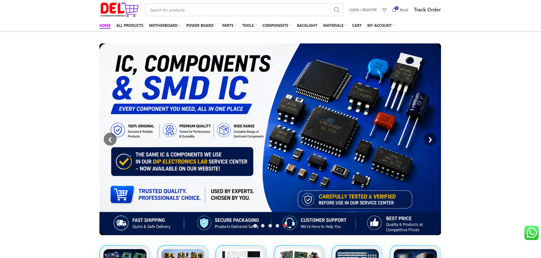 Dip Electronics Lab Shop